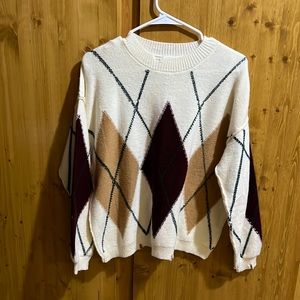 Gilded intent sweater